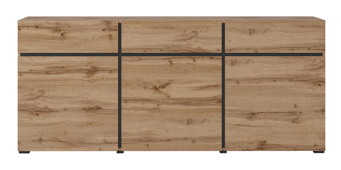 Kumode Kruzat 180/78/40 cm Votan ozols