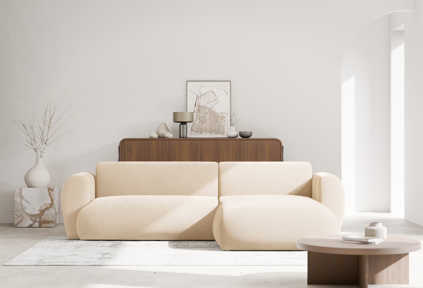 Dīvāns Emil 74/262/156 cm Misterio 04