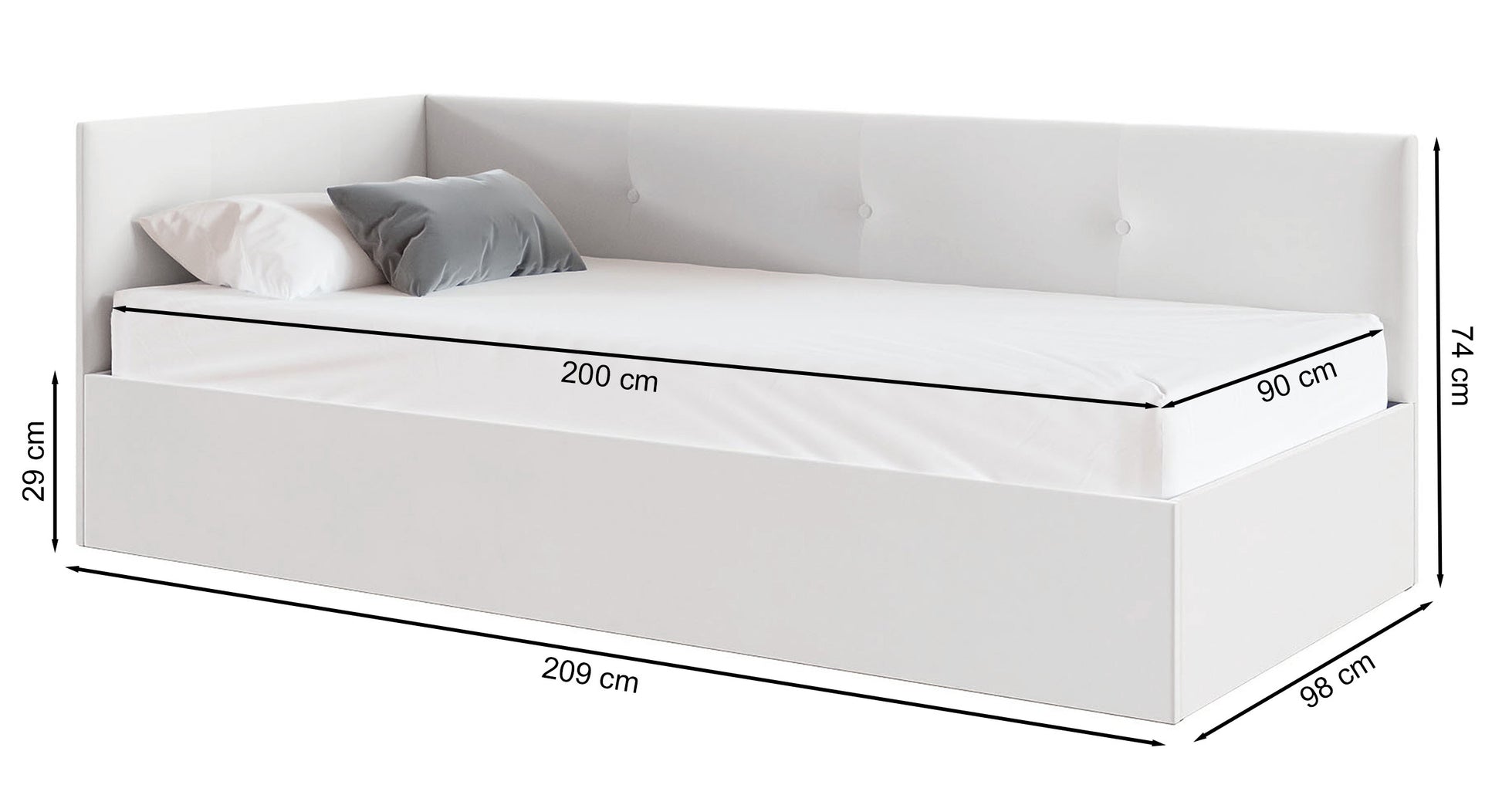 Gulta Pixi 209/74/98 cm Trinity 23 - N1 Home