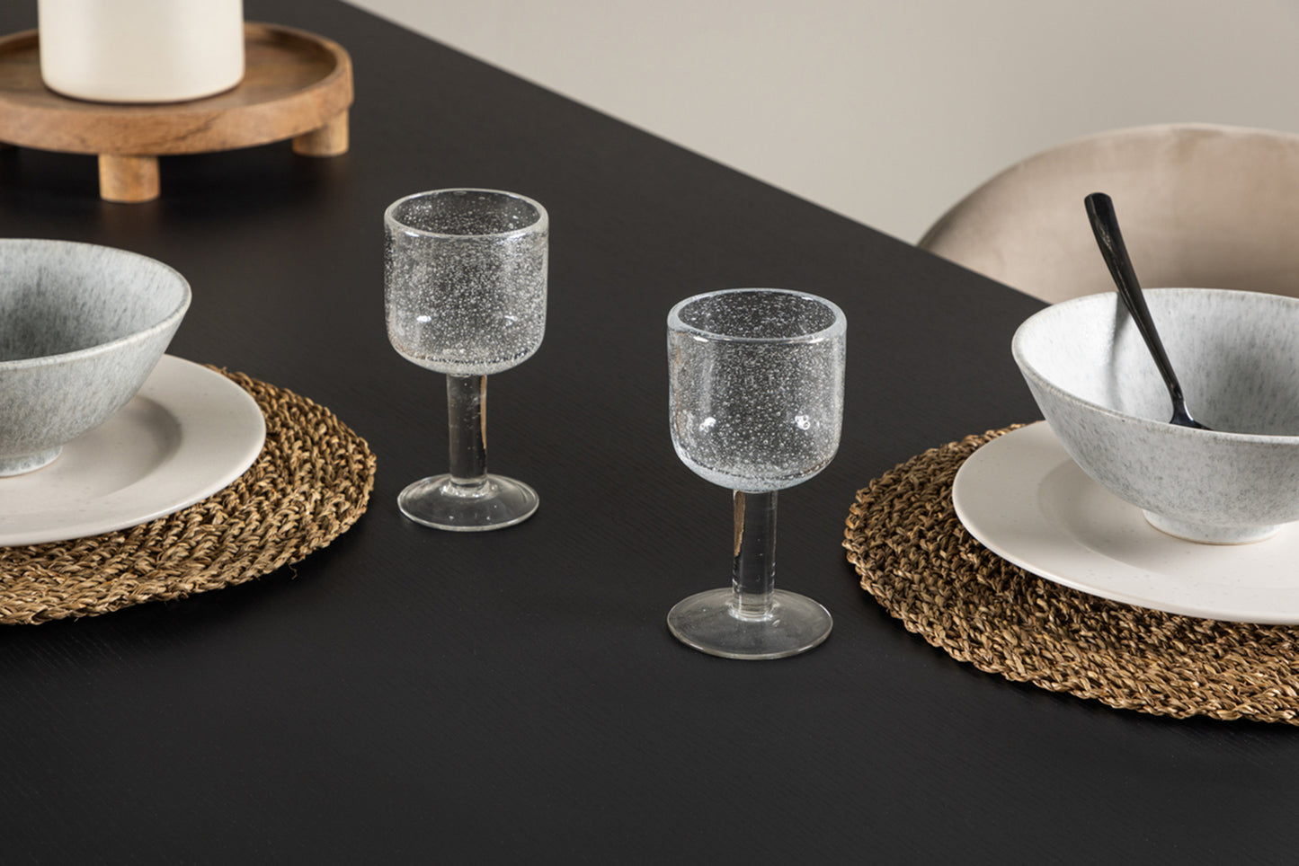 Galds Skalli 75/230/72 cm melns - N1 Home