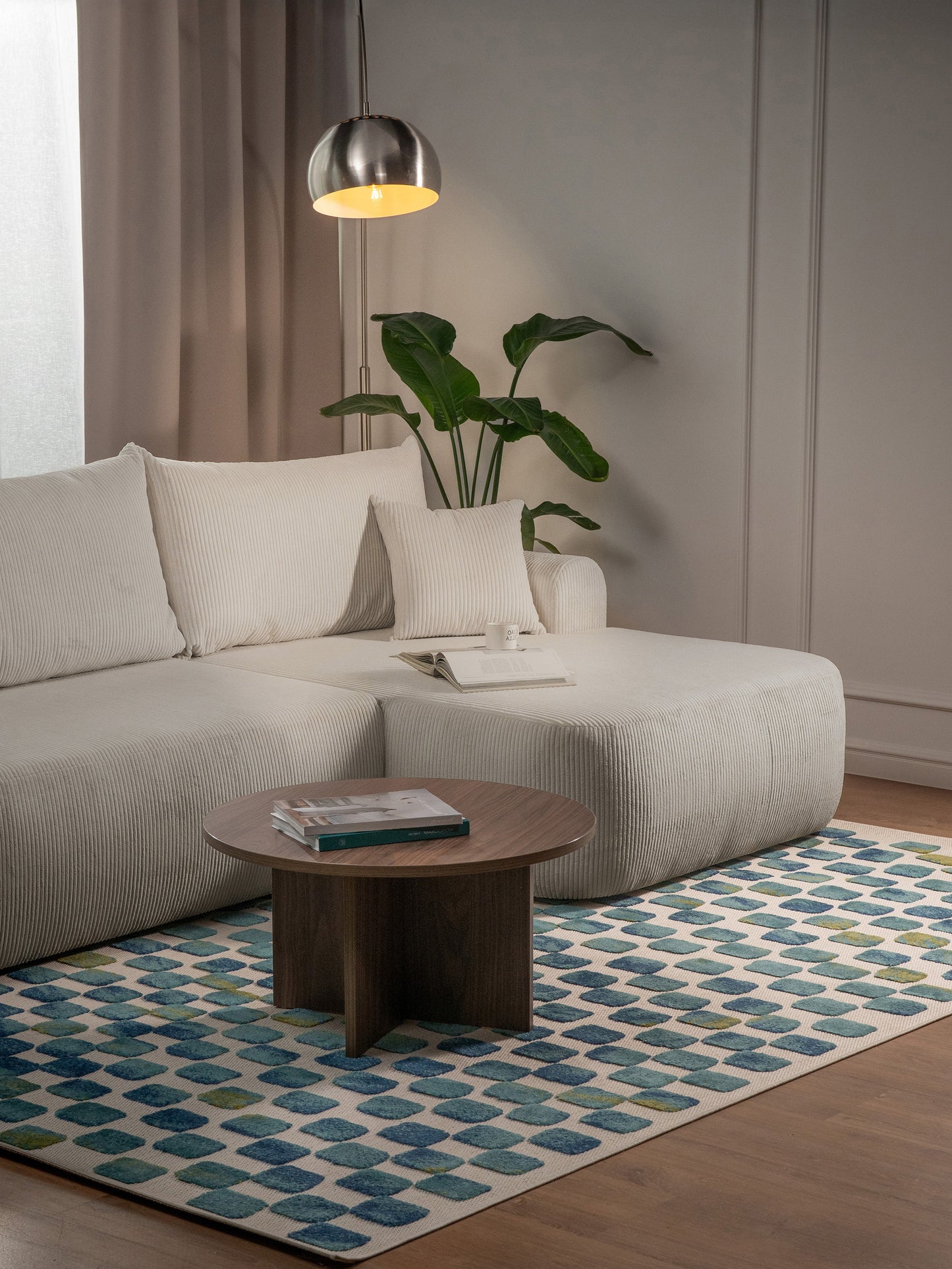 Dīvāns Ovors 93/260/165 cm Lincoln D 09 - N1 Home