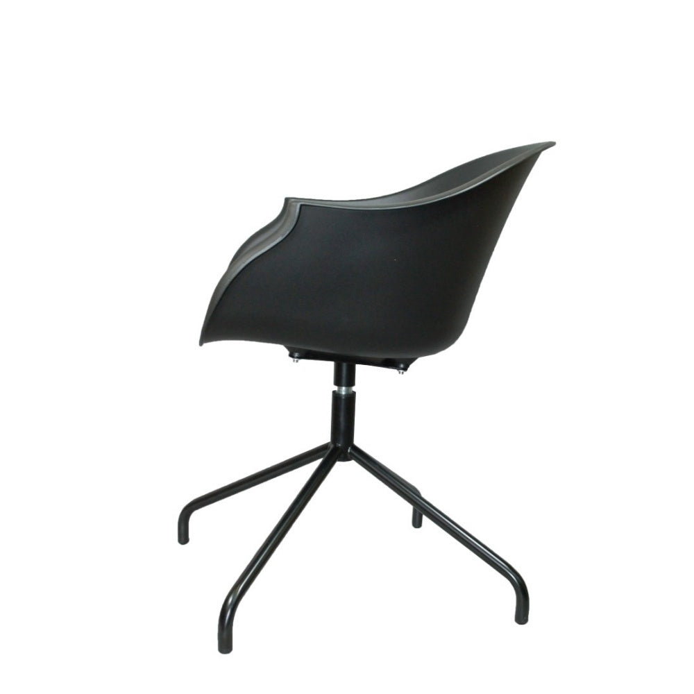 Krēsls Rou 74/56/41 cm melns - N1 Home