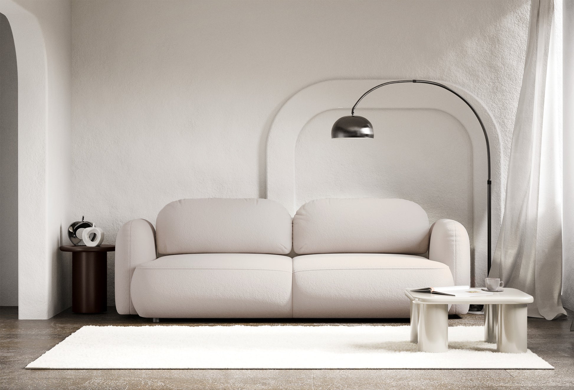 Dīvāns Tvors 82/253/110 cm Flow 05 - N1 Home