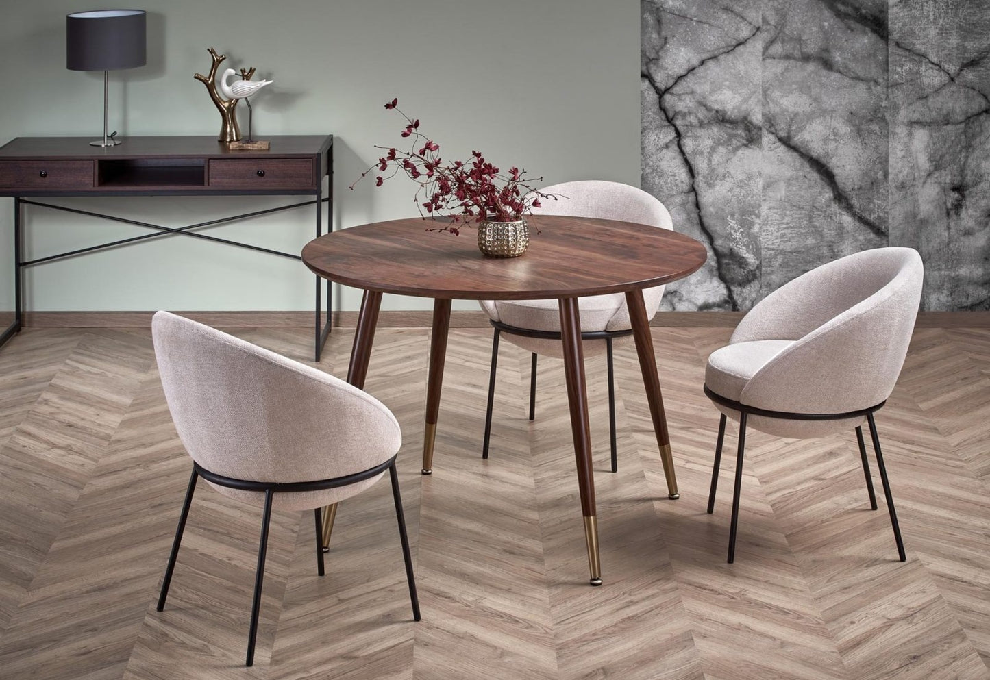 Krēsls Siva 78/61/59 cm pelēks