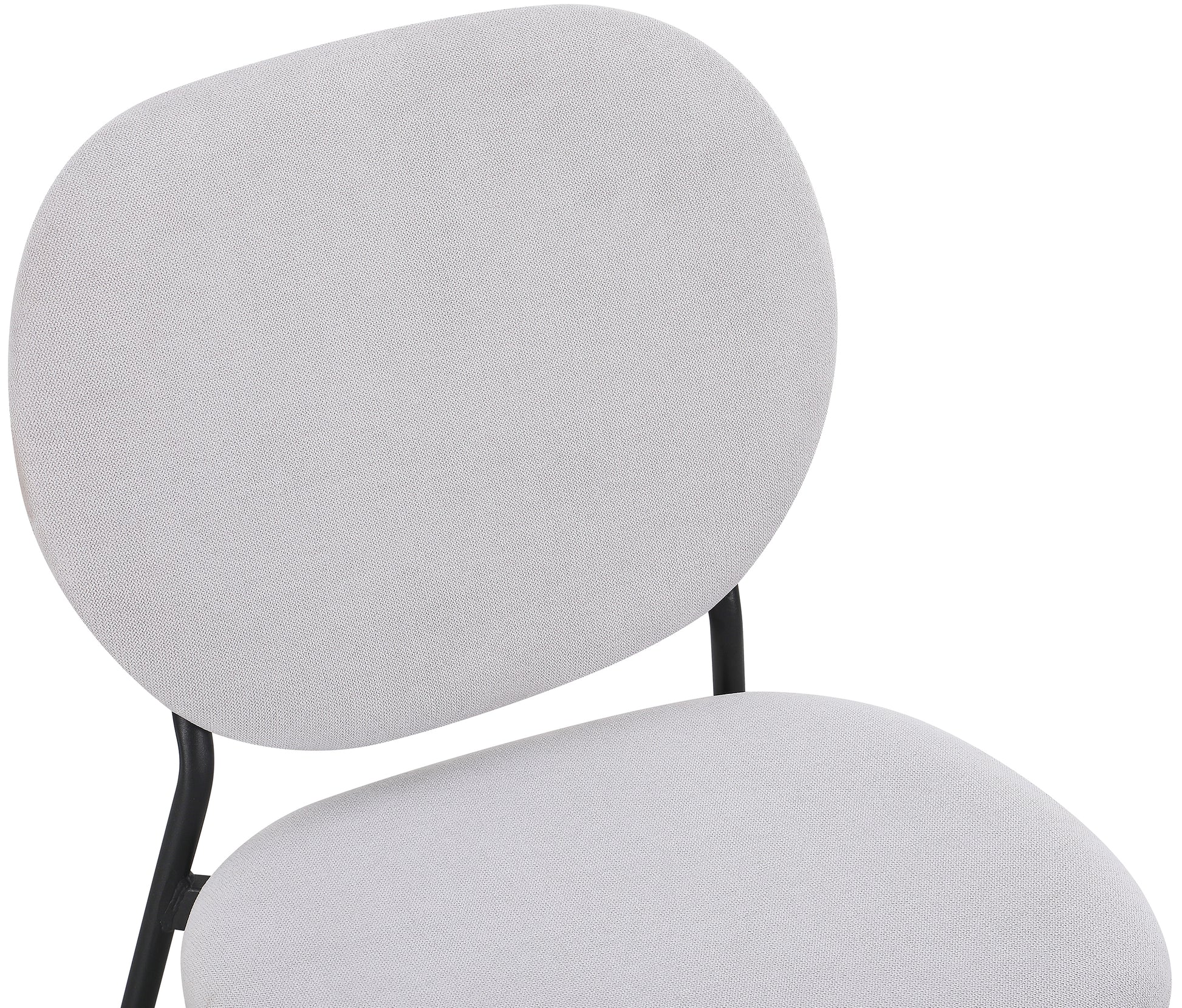 Krēsls Brokt 79/49/56 cm gaiši pelēks - N1 Home