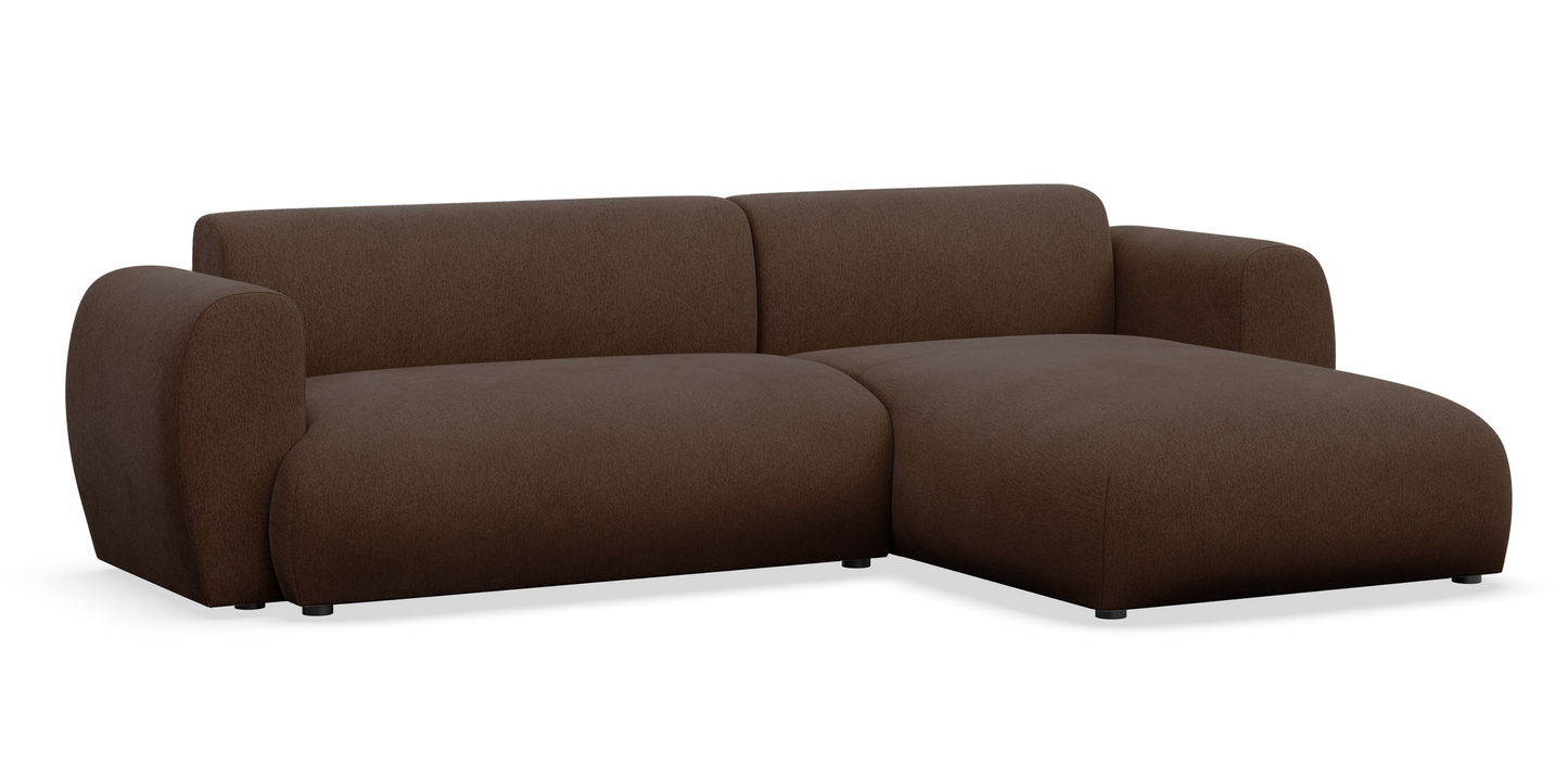 Dīvāns Emil 74/262/156 cm Misterio 28