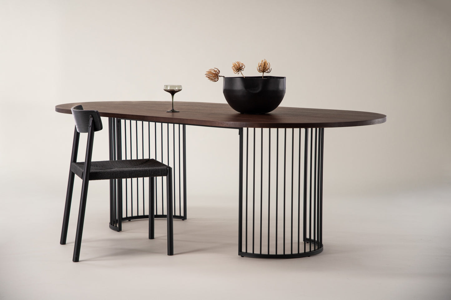 Galds Pesti 75/220/11 cm rieksts - N1 Home