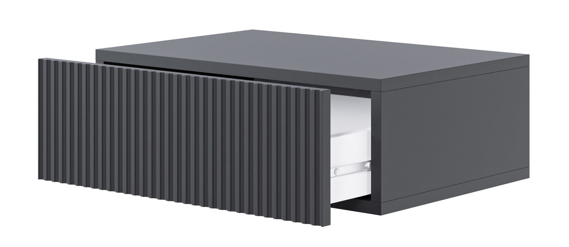 Naktsskapis Velda 50/17/35 cm melns - N1 Home