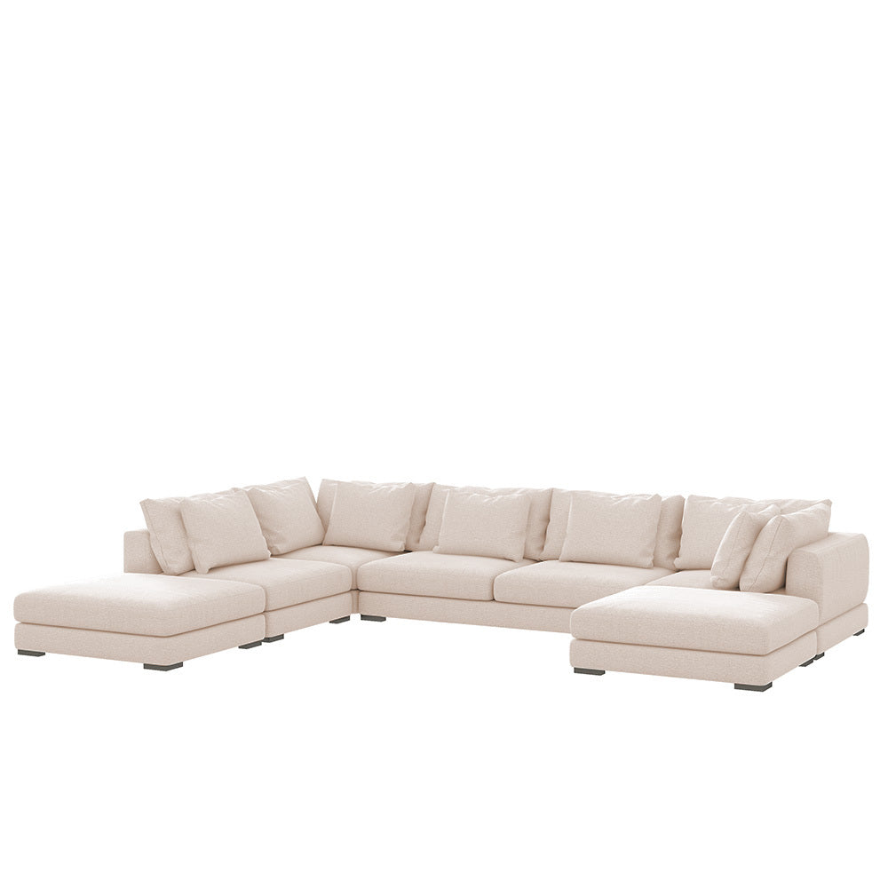 Dīvāna Milia U 87/429/307 cm Storm 03 - N1 Home