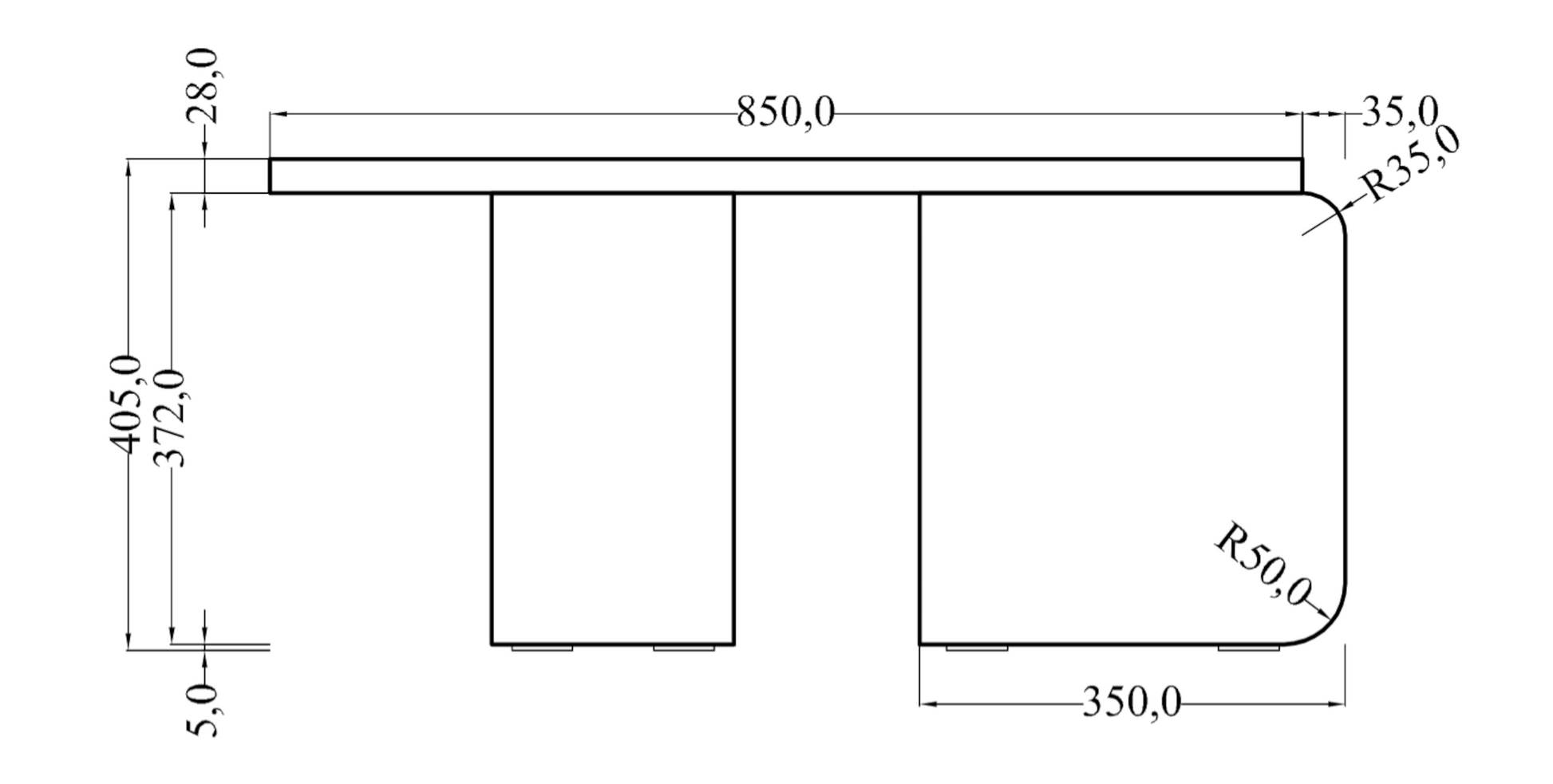 PREDINES apaļais kafijas galdiņš 85 cm, Viskonsinas valrieksts - N1 Home