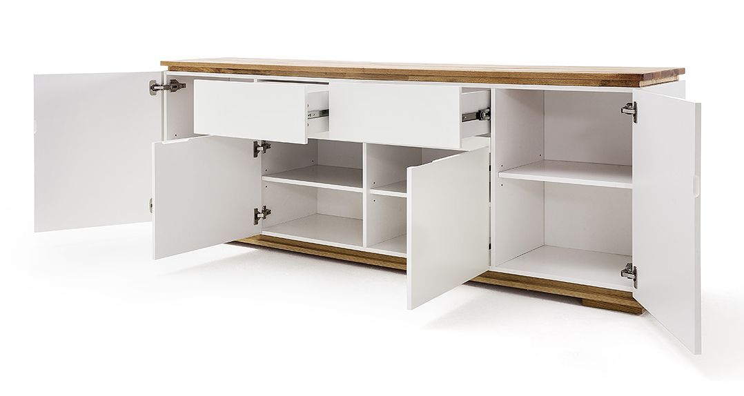 Kumode Brido 182/81/40 cm balts