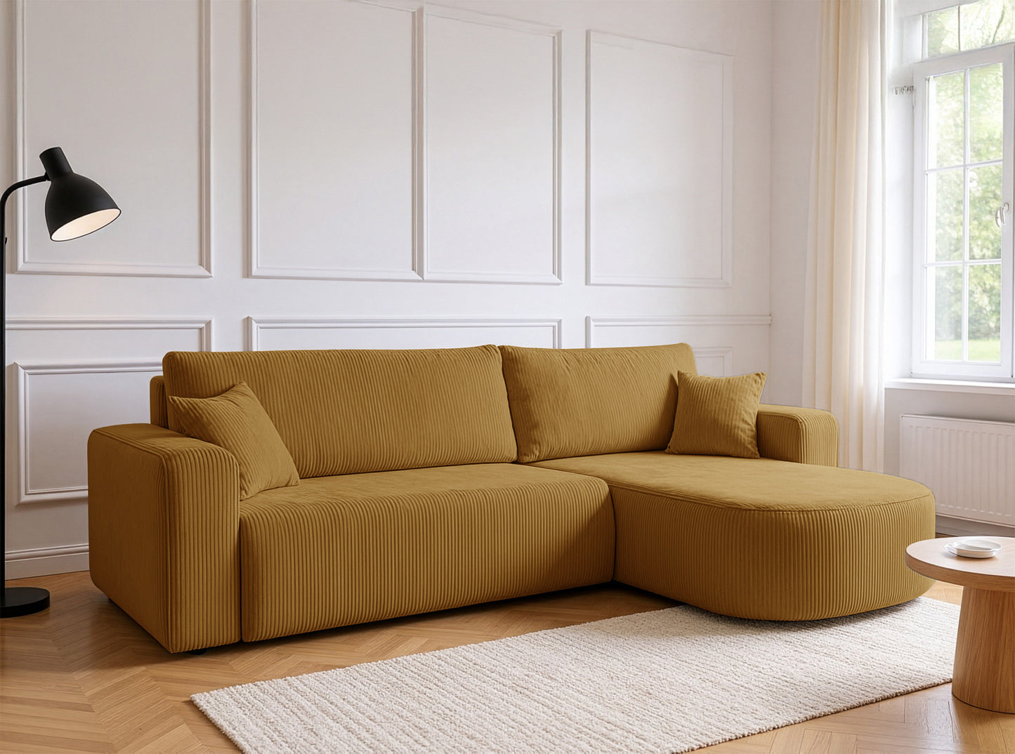 Dīvāns Teos 85/275/170 cm Poso 01 - N1 Home