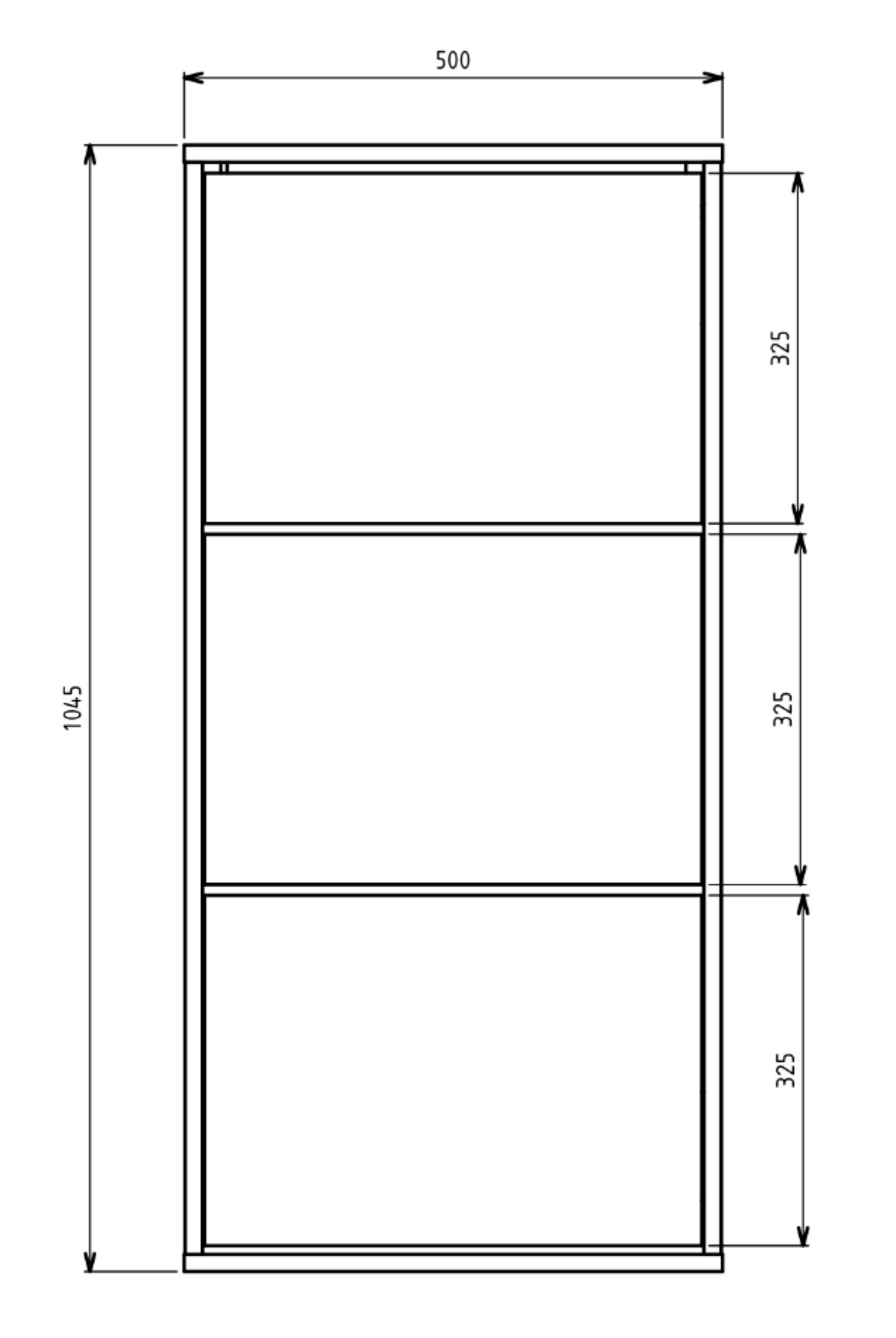 Apavu skapis Velda 50/30/103 cm melns