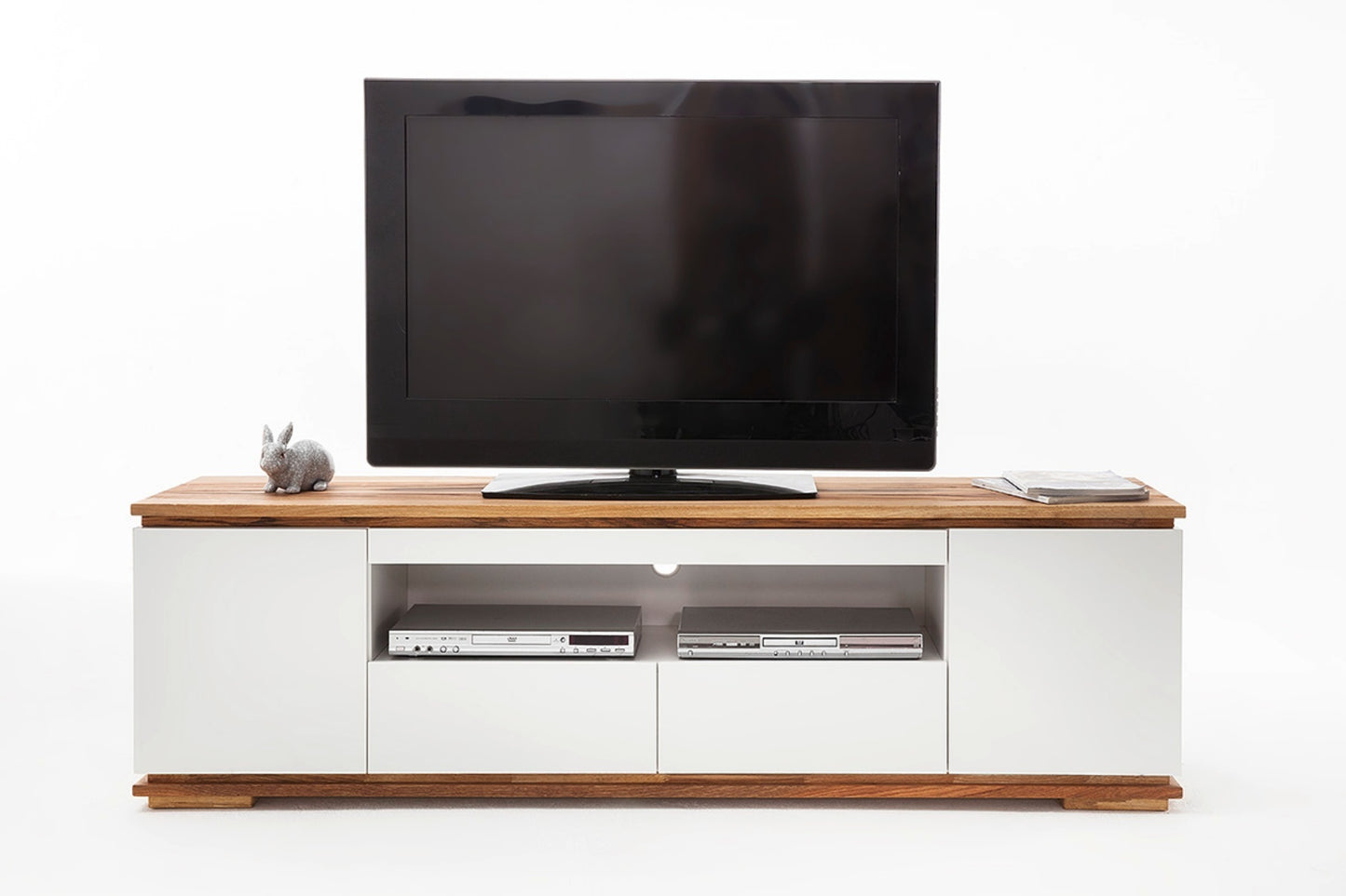 TV skapis Brido 202/54/40 cm balts