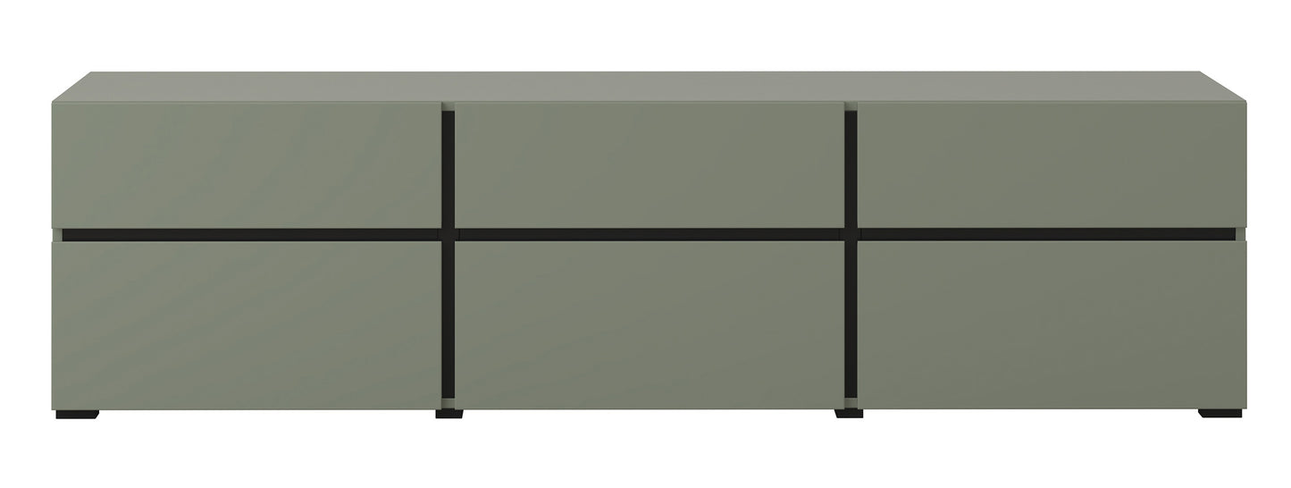 Kumode Kruzat 180/48/40 cm zaļs