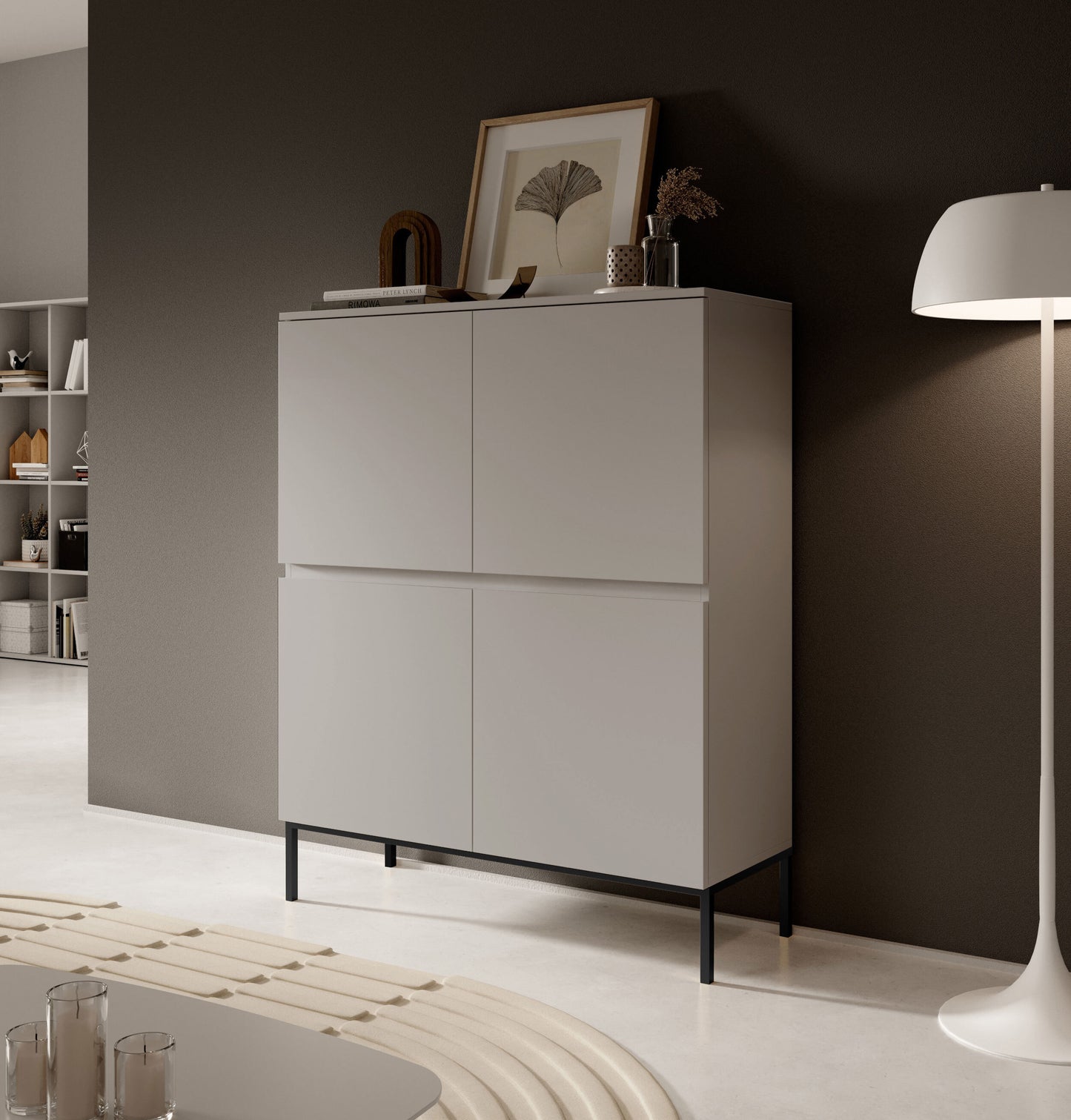 Kumode Bommo 100/118/35 cm kašmirs