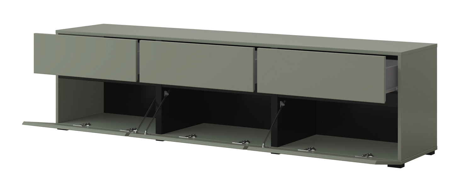 Kumode Kruzat 180/48/40 cm zaļs