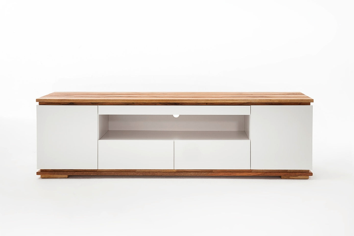 TV skapis Brido 202/54/40 cm balts