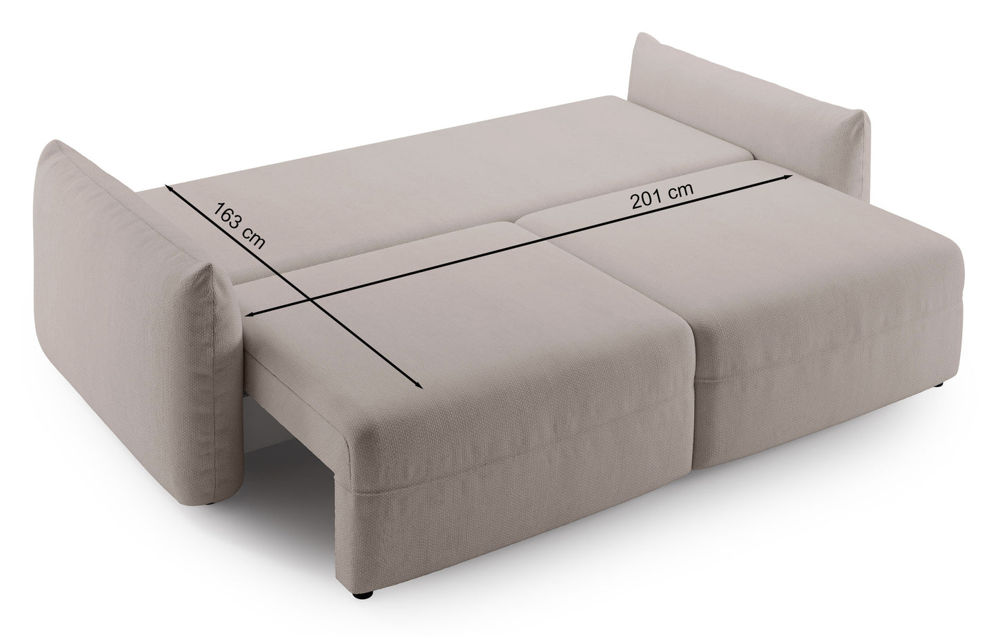 Dīvāns Teoli 248/97/111 cm Brad 17 - N1 Home