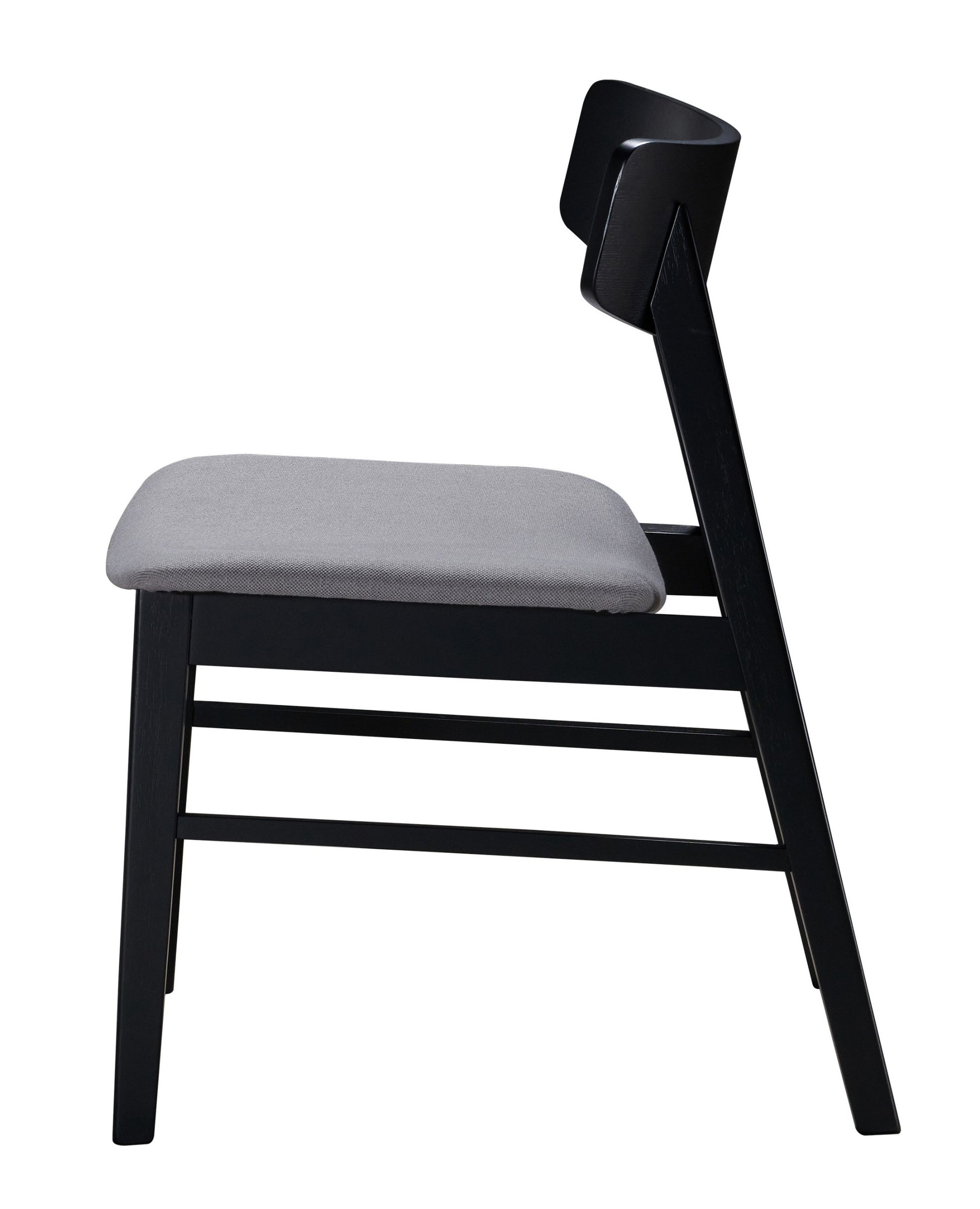 Krēsls Para 77/48/60 cm melns ozols/ gaiši pelēks - N1 Home