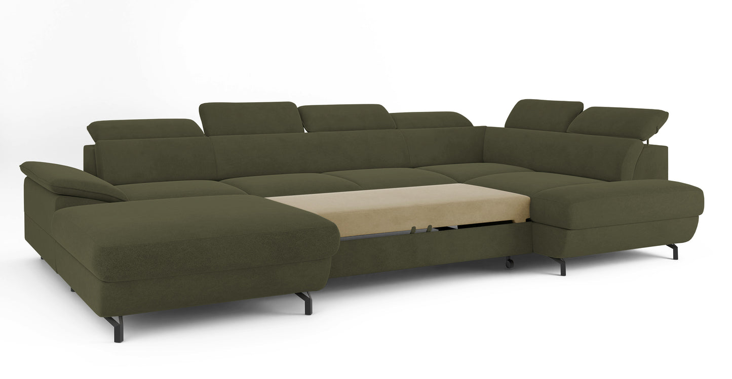 Dīvāns Lamigo U 80/333/203 cm Castel 39