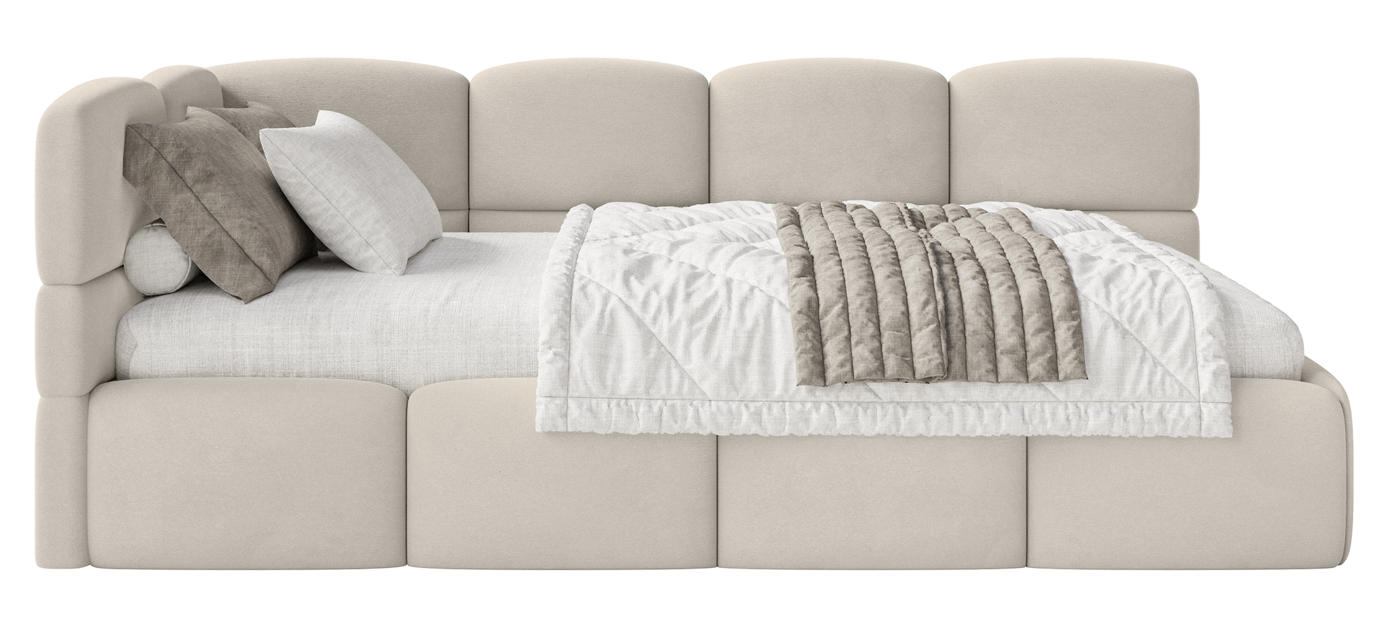 Gulra ar matraci Clod 220/88/110 cm Piano 02 - N1 Home