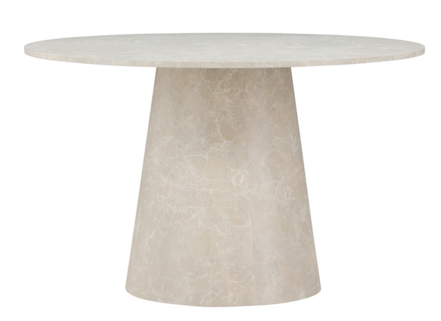 Galds Agrer 75/120/120 cm bēšs marmors - N1 Home