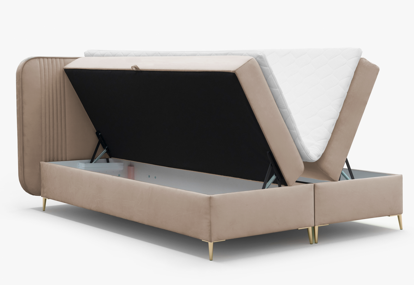 Kontinentālā gulta Clarens 140/160/180x200 cm Magic Velvet 2282 - N1 Home