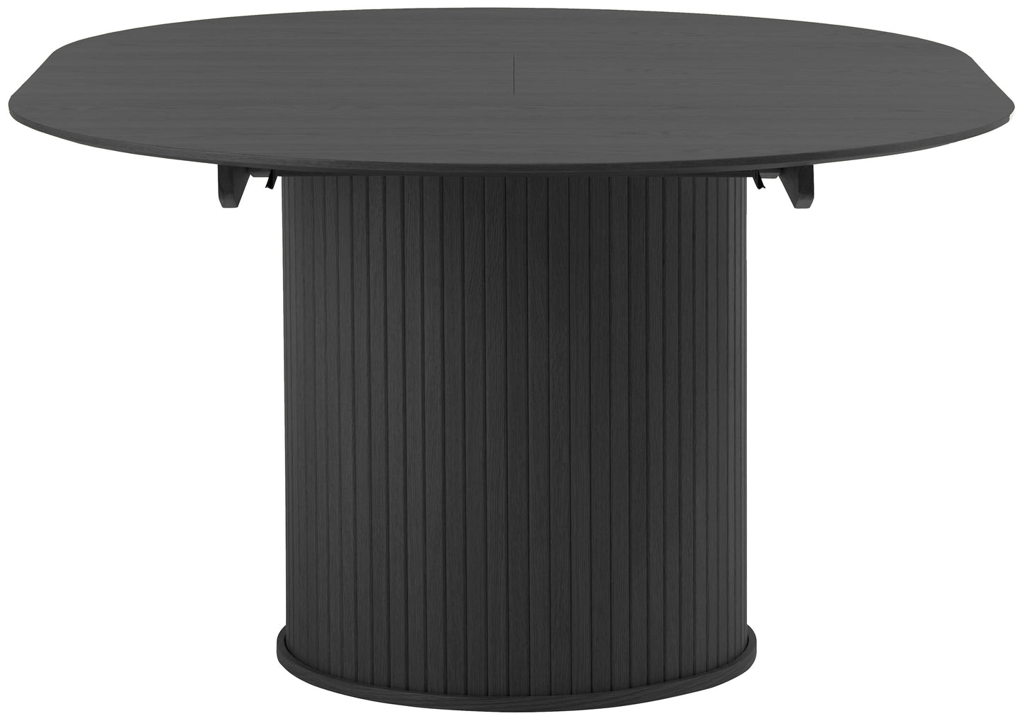 Galds Gativs 75/167/120 cm melns ozols - N1 Home