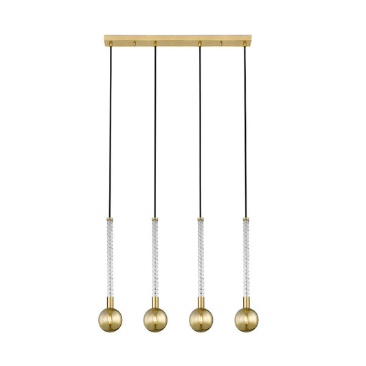 Piekaram lampa Midls 66/71/11 cm zelts