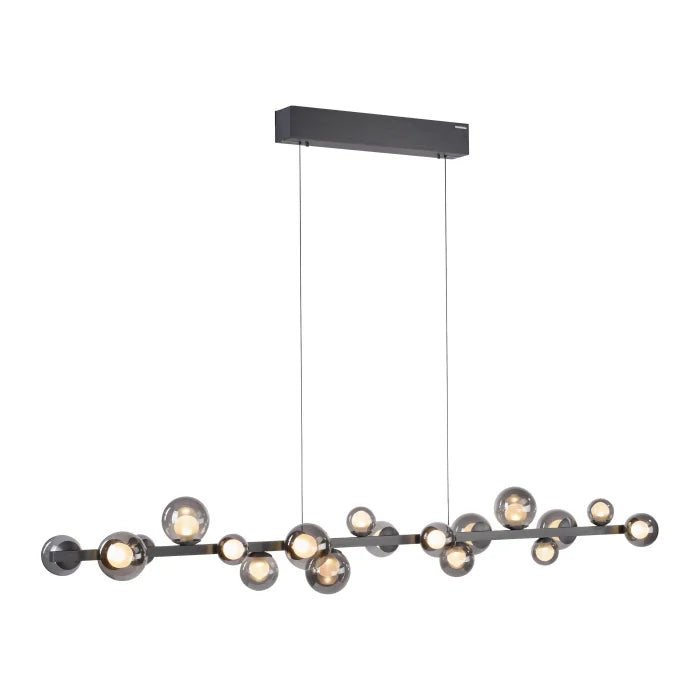 Piekaramā lampa PURE E-Popup 29/240/180 cm pelēks