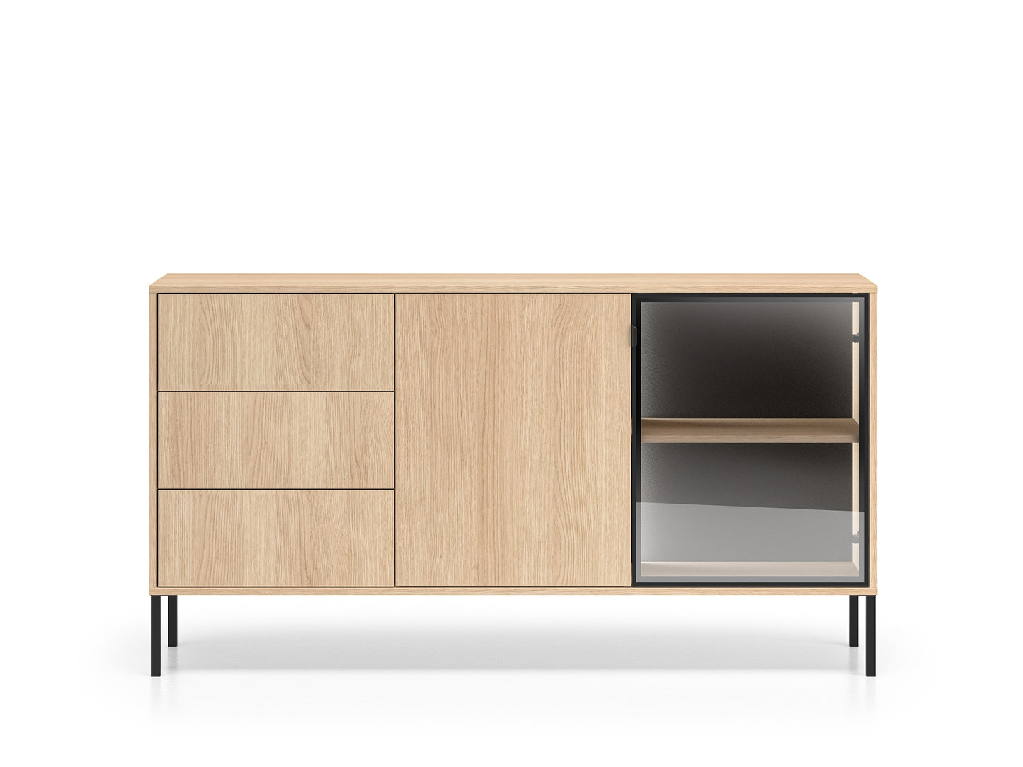 Kumode Baree 160/86/40 cm Lindberg ozols - N1 Home