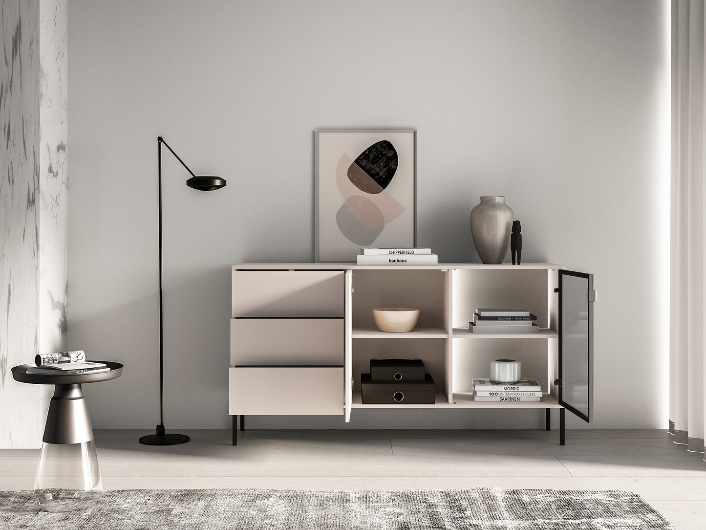 Kumode Baree 160/86/40 cm kašmirs - N1 Home