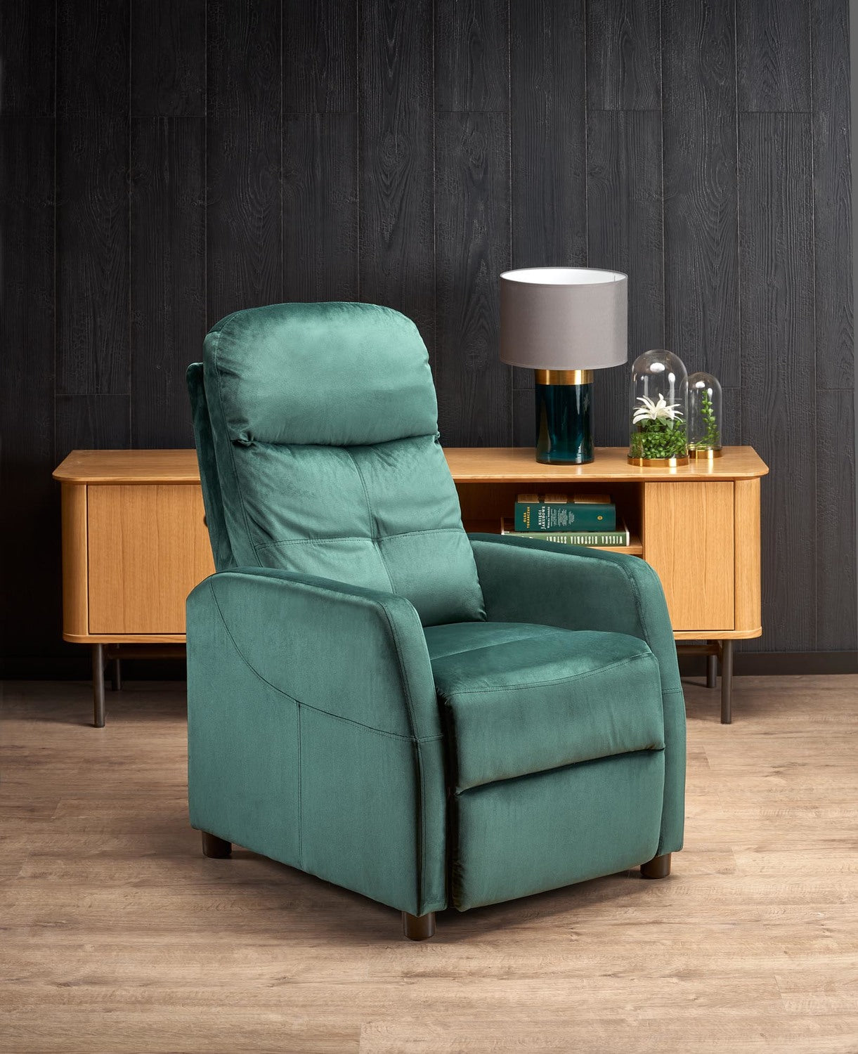 Krēsls Filippo 64/84-135/103-76/48 cm Bluvel 78 - N1 Home