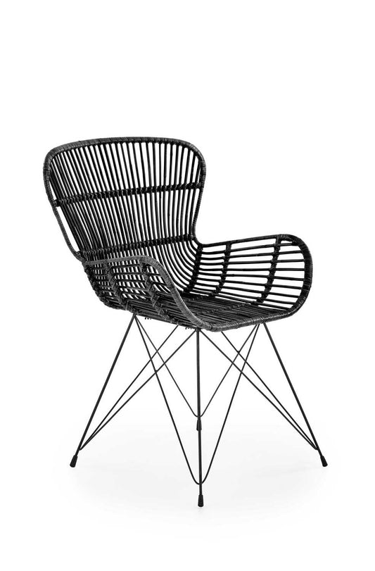 Dārza krēsls VITO 61/63/90/45 cm melns