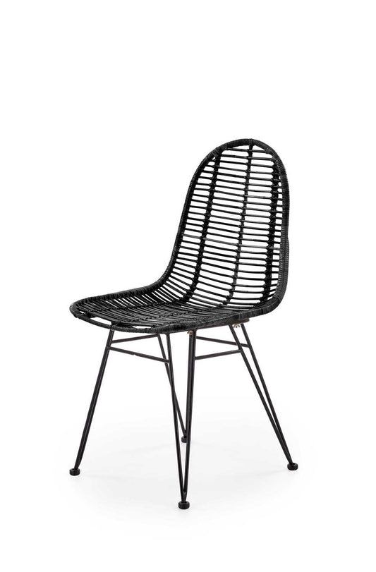 Dārza krēsls RINO 44/55/90/46 cm melns