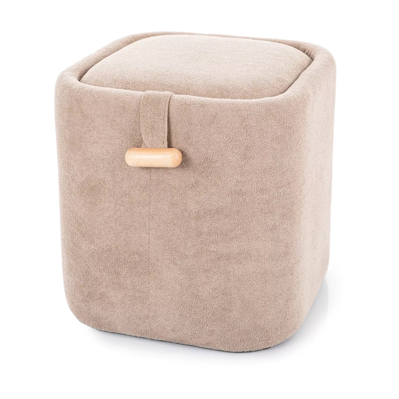 Pufs Naps 42/37/37 cm tumši bēšs - N1 Home