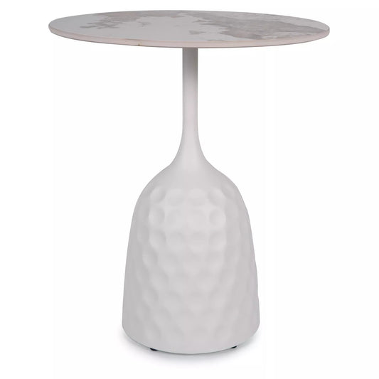 Kafijas galdiņš Sola 50/60 cm balts - N1 Home