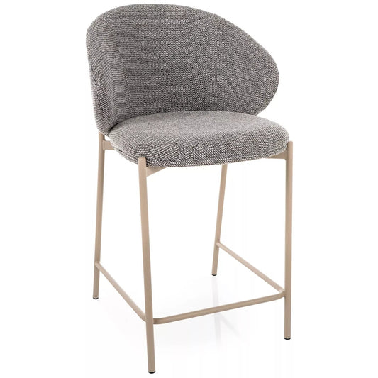 Bāra krēsls Kiors 90/54/61 cm pelēks/kašmirs