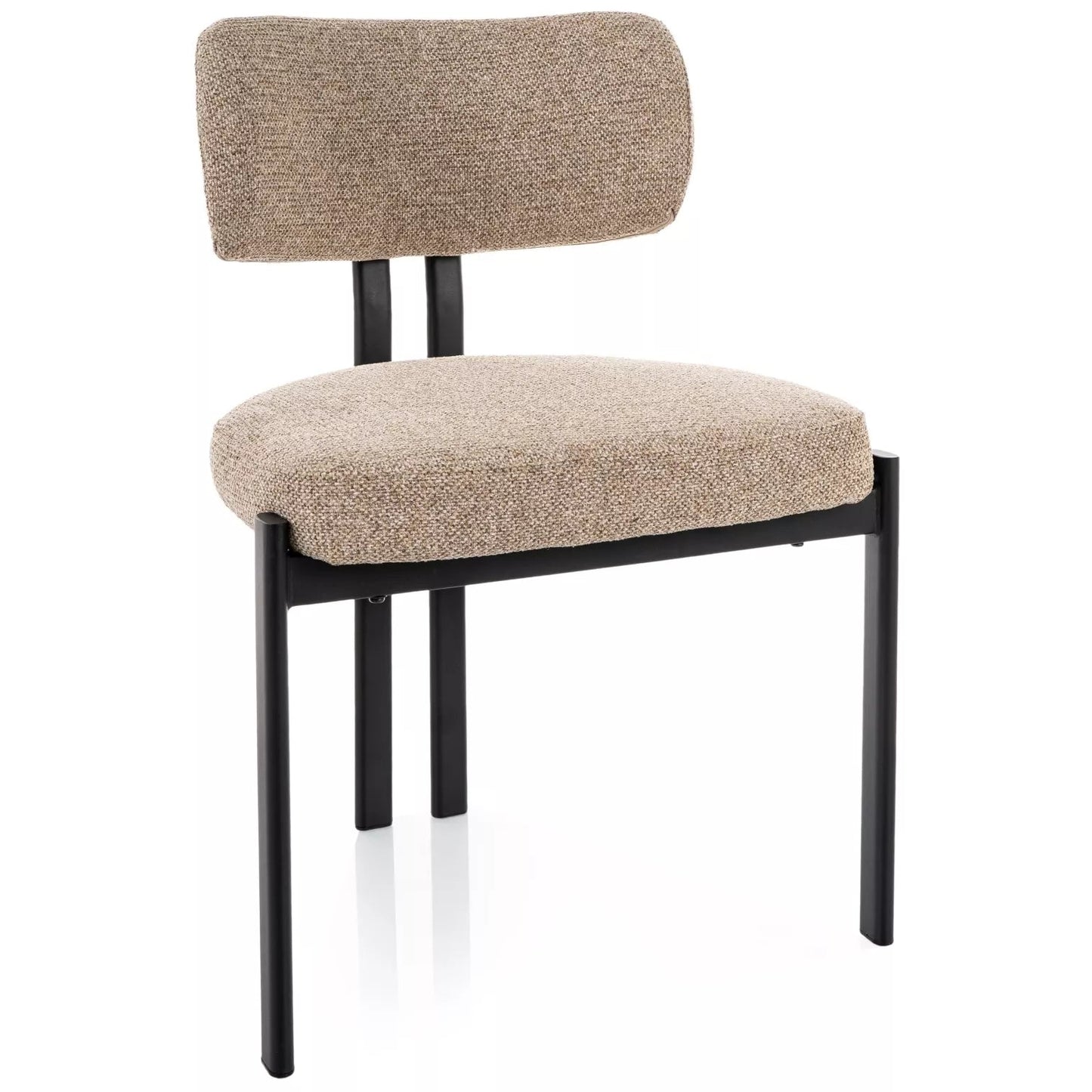 Krēsls Misori 81/57/49 cm bēšs/melns