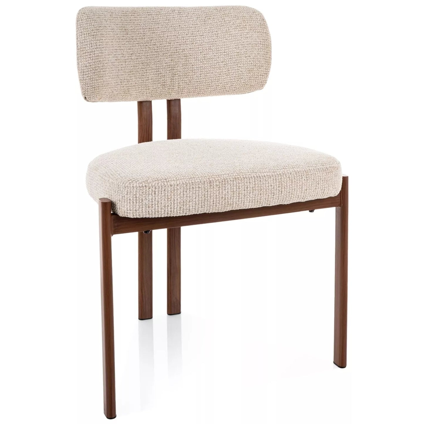 Krēsls Misori 81/57/49 cm gaiši bēšs/rieksts