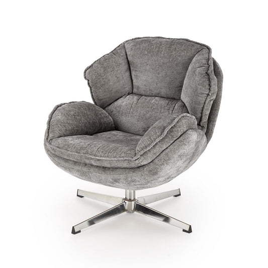 Krēsls Gius 80/84/81 cm pelēks - N1 Home