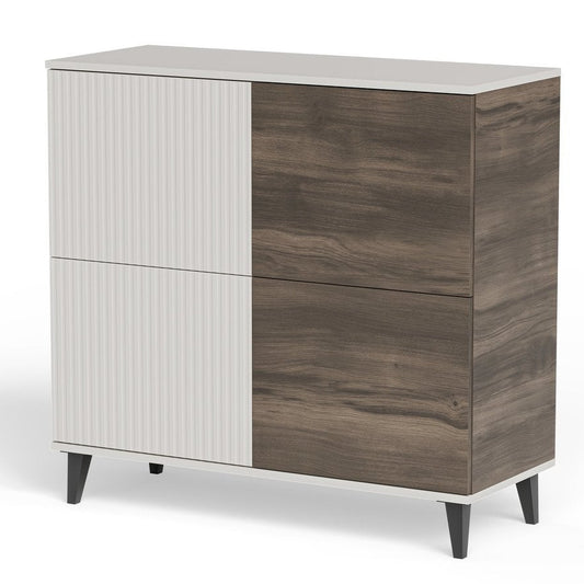 Kumode Berlin 100/40/95 cm kašmirs/valrieksts - N1 Home