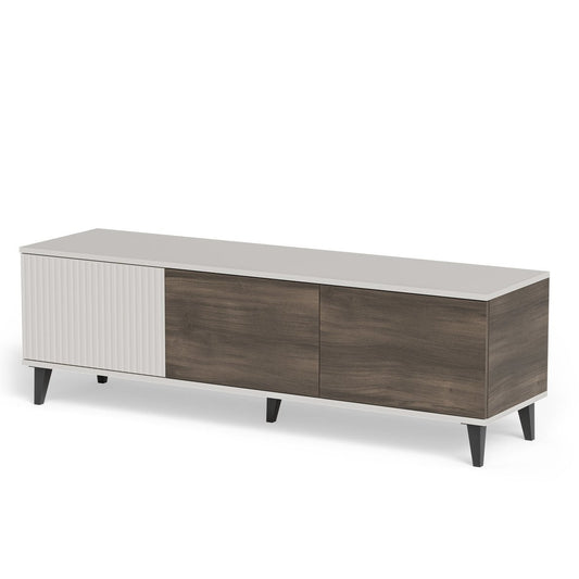 TV skapis Berlin 150;180;200/40/47;52 cm kašmirs/valrieksts