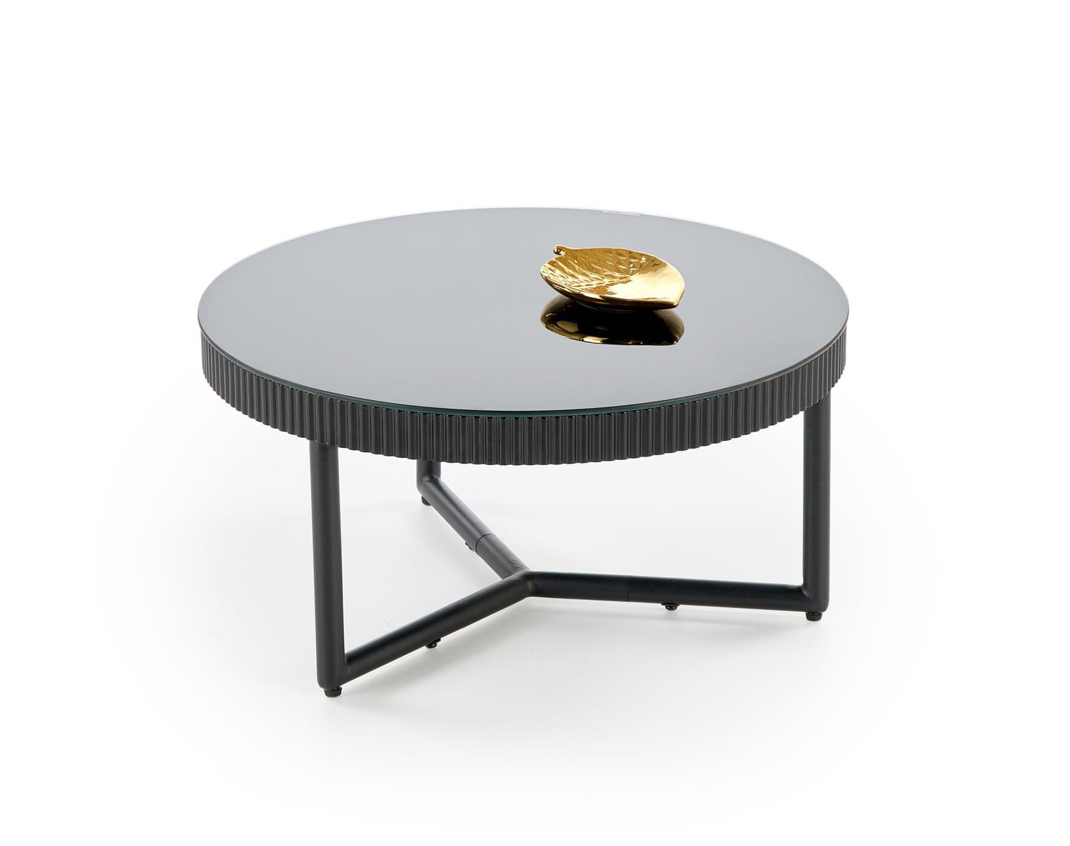 Kafijas galds Kosmo 80/45; 60/30 cm melns - N1 Home