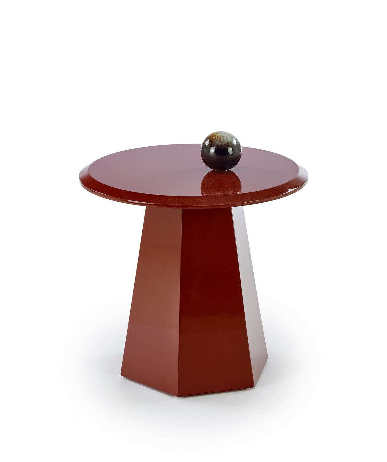 Kafijas galds Lolo 50/47 cm bordo - N1 Home