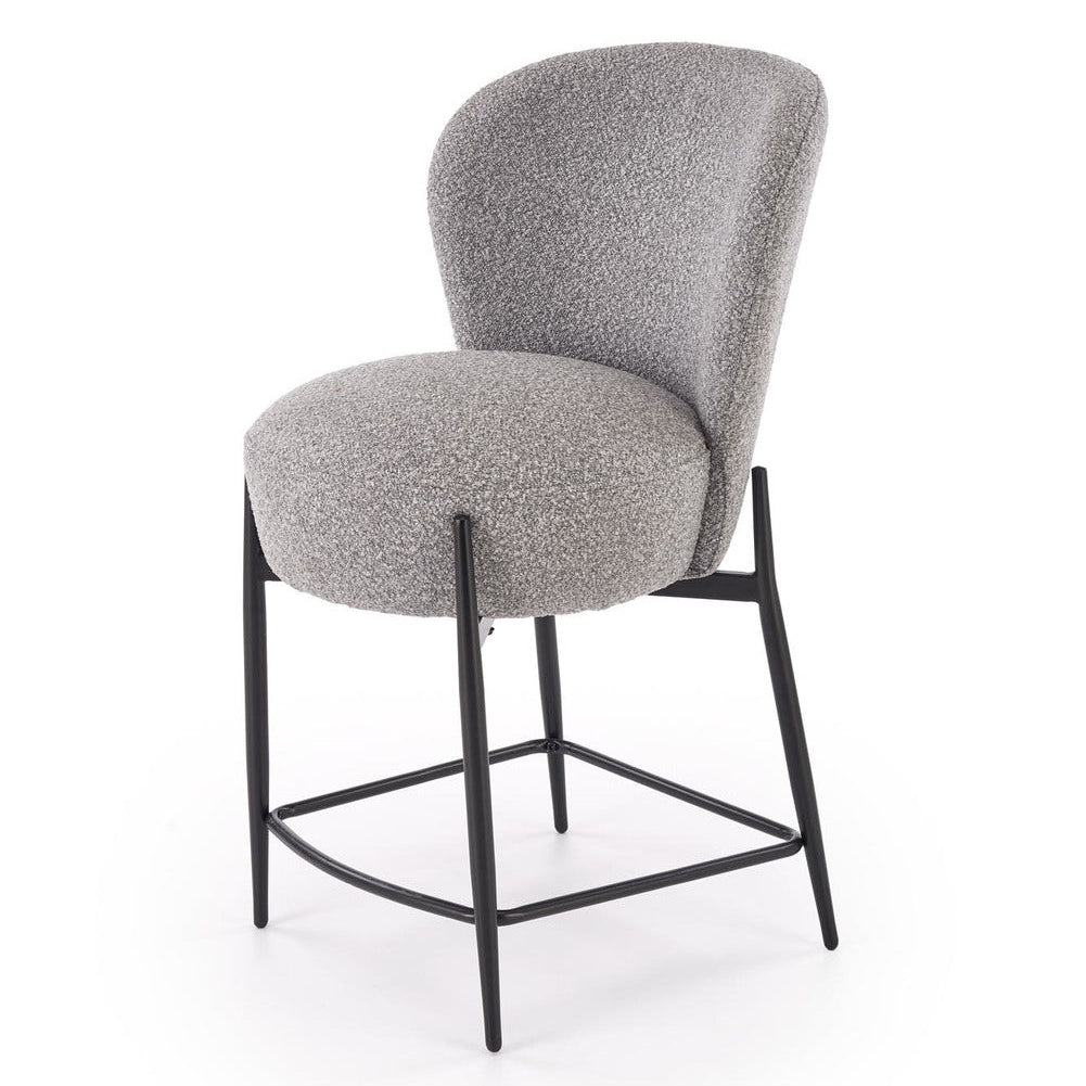 Bāra krēsls Kruza 57/61/95/65 cm pelēks