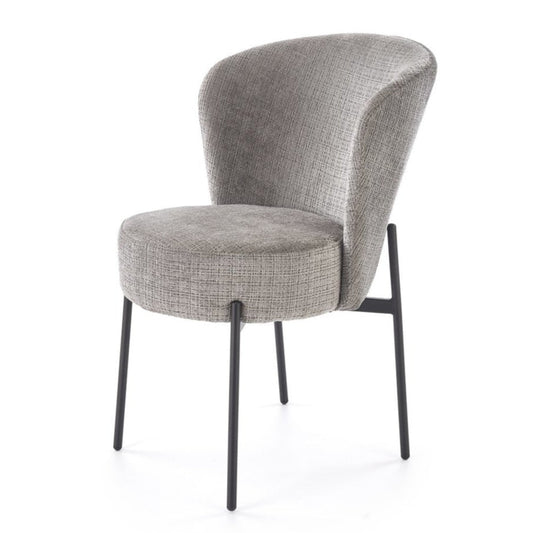 Krēsls Bloom 55/66/80/51 cm pelēks - N1 Home