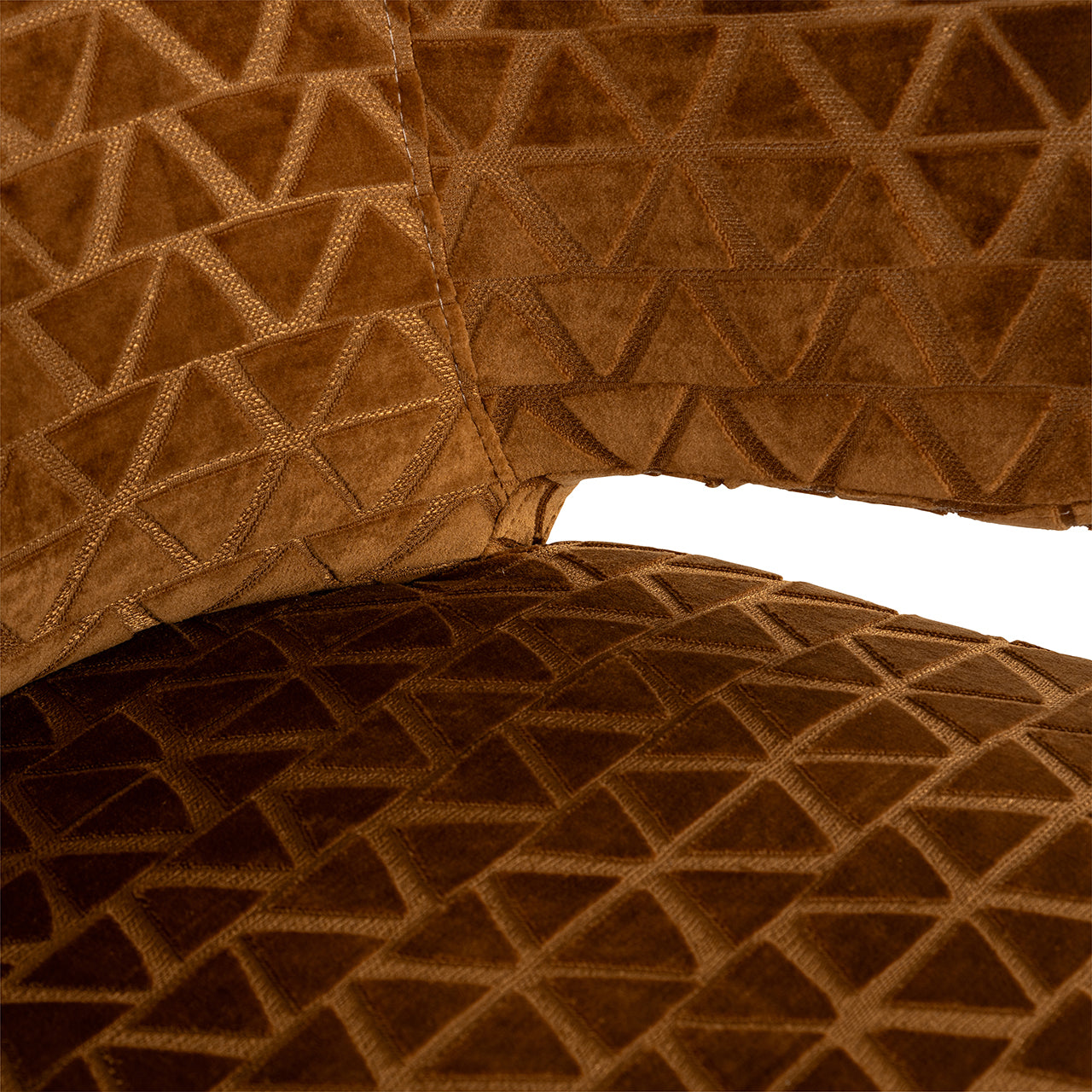 Bāra krēsls Indigo Richmond Interiors 110/62/62 cm Triangle 2013 old gold - N1 Home