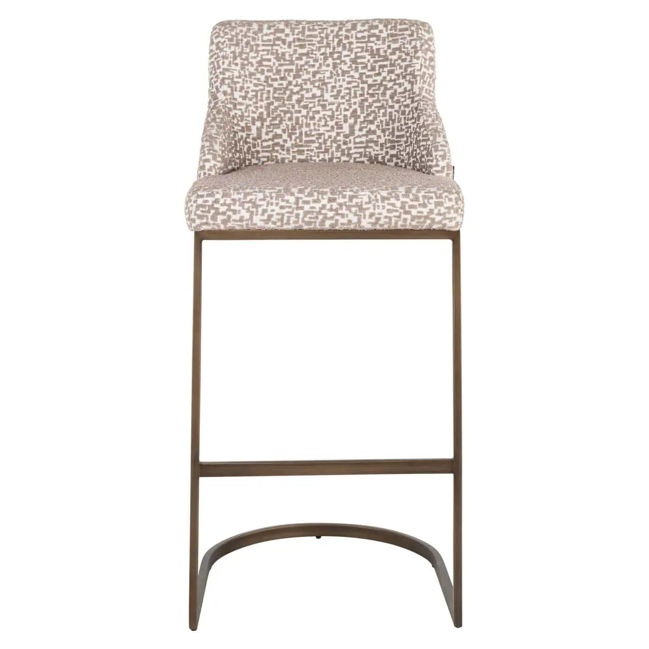 Bāra krēsls Bolton  (Set of 2) Richmond Interiors 103/48/48 cm natural geo - N1 Home